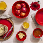 Le Creuset Stoneware Coupe Dinner Plate 27cm CeriseCerise image number 5